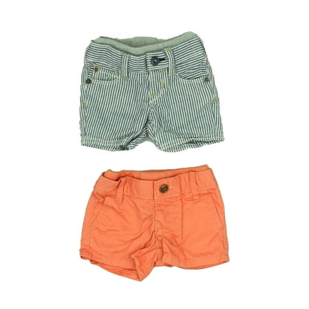 

Pre-owned Gap Boys Orange | Blue | White Shorts size: 0-3 Months