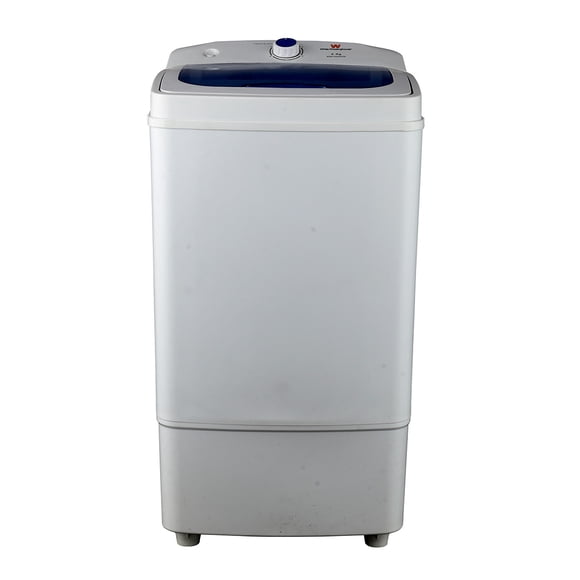 WHITE-WESTINGHOUSE Secadora Centrífuga Mod. WWCSD88SKB Capacidad 6 Kg, Tapa Abatible Y Gabinete De Plástico, Blanco.