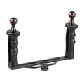 thumbnail image 1 of Dual Handles Aluminium Alloy Tray Stabilizer For Underwater Camera Housings Diving Camera Bracket, 1 of 5
