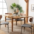 thumbnail image 5 of SAFAVIEH Cullen Extension Dining Table, Brown (69.50 in. W x 38 in. D x 30.12 in. H/36.64 in. W x 37.64 in. D x 30.31 in. H), 5 of 12