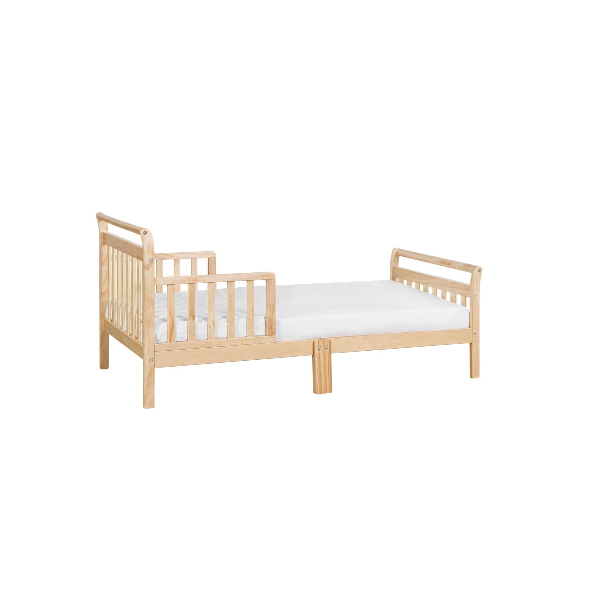 AFG Anna Classic Sleigh Wood Toddler Bed, Natural