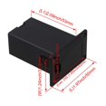 thumbnail image 3 of Active Guitar Bass 5pcs 9v Soporte de batería / estuche / caja Negro, 11 kaili Sencillez, 3 of 3