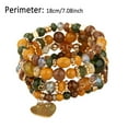 thumbnail image 3 of Yuehao Bracelets for Women, Gifts for Women, Stackable Bead Bracelets Ladies Mens Stretch Multilayer Bracelet Set Multicolor Jewelry, 3 of 7