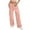Pink, variant on Hiking Pants Women, Comdrip Women Elastic Waist Pockets Side Pockets Sport Casual Solid Pants Loose Long Trousers Hiking Cargo Pants Women Black L