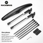 ROCKBROS Road Bicycle Fenders Set Adjustable Quick Release Lightweight Rear Front Bike Mud Guard