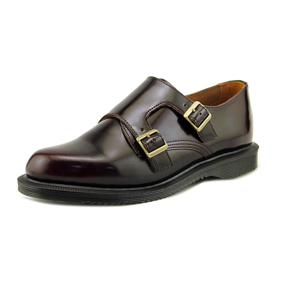 Dr. Martens Women's Pandora Double Monk Strap Dress Loafer Shoes Red  Leather 7 M UK 9 M US - Walmart.com
