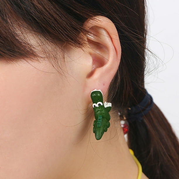 onlyliua Promoción de Temporada Pendientes Lindos Pendientes de Polímero de Moda