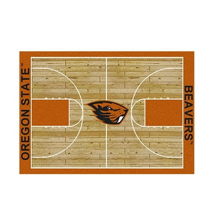 Milliken Ncaa College Home Court Area Rugs - Contemporary 01294 Ncaa College Basketball Sports Novelty