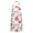 Pioneer Flower Floral-3, variant on Pioneer Flower Floral Print Pattern Apron for Women and Men, Cotton Linen Waterproof with Pockets, Adjustable, 33x27 Inch for Kitchen, Gardening, BBQ, Salon