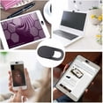 thumbnail image 5 of 50-pack webcam covers, self-adhesive sliding covers for webcams, ultra-thin front camera covers - black, 5 of 5