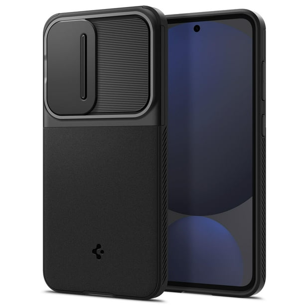 Funda Spigen Optik Armor para el Galaxy S24 FE 2024, color negro