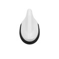 thumbnail image 4 of Antena de coche Unique Bargains 16,4cmx7,9cm Señal AM/FM Diseño Aleta de Tiburón de Plástico Blanco, 4 of 5