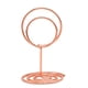 thumbnail image 1 of Billuyoard Hermoso soporte de Metal para mensajes, 20 piezas, para mantener el escritorio ordenado, portatarjetas de visita, portafotos Kits de decoración para fiestas Oro rosa, 1 of 6
