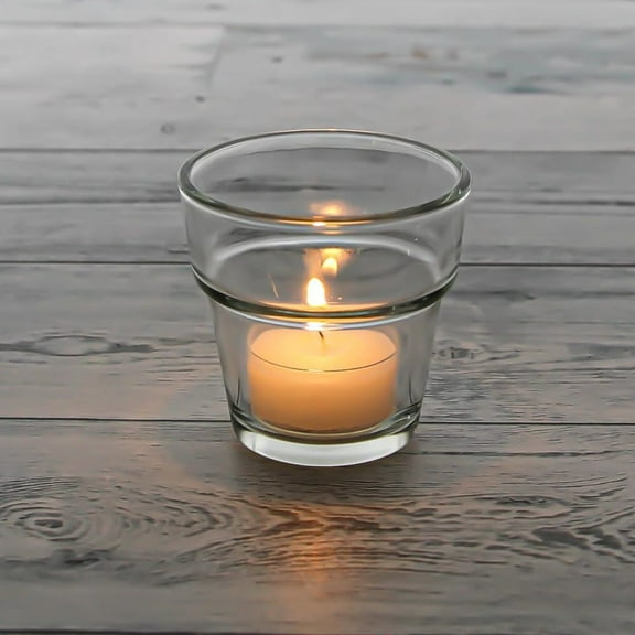 Eastland Flower Pot Votive Candle Holder Clear Set of 72