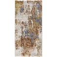 thumbnail image 4 of Hauteloom Malusac Living Room, Bedroom Area Rug - Contemporary - Denim, Mustard, Dusty Pink - 7'10" x 10'10", 4 of 7