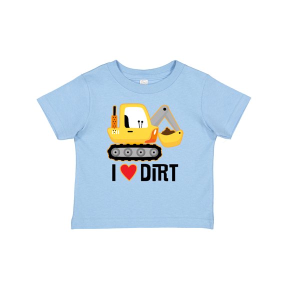 Inktastic Construction Truck I Love Dirt Boys or Girls Baby T-Shirt