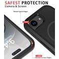 thumbnail image 4 of Funda de teléfono Diverbox para iPhone 16e 2025 con MagSafe Black, 4 of 7
