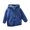 C632 Navy, variant on Curuila Kids Infant Girls Coat Fleece Long Sleeve Solid Color Hooded Jacket For Girls Winter Warm Comfortable Outerwear Size 3-4 Years