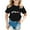 Black, variant on Utlike Girls Shirt Cute Print Graphic Round Neck Short Sleeve Summer Casual T Shirt Everyday Wear Tee Size 3 Years-4 Years Black