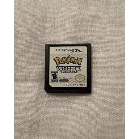 Pokemon White Version (Nintendo DS) -- Authentic game cart -- Tested