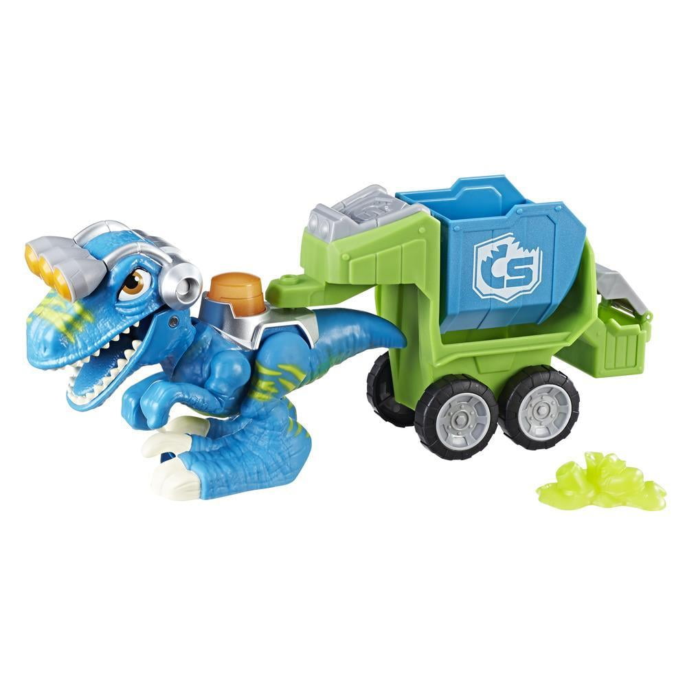Playskool Heroes Chomp Squad Dinosaur Officer Lockup Hasbro for sale online 