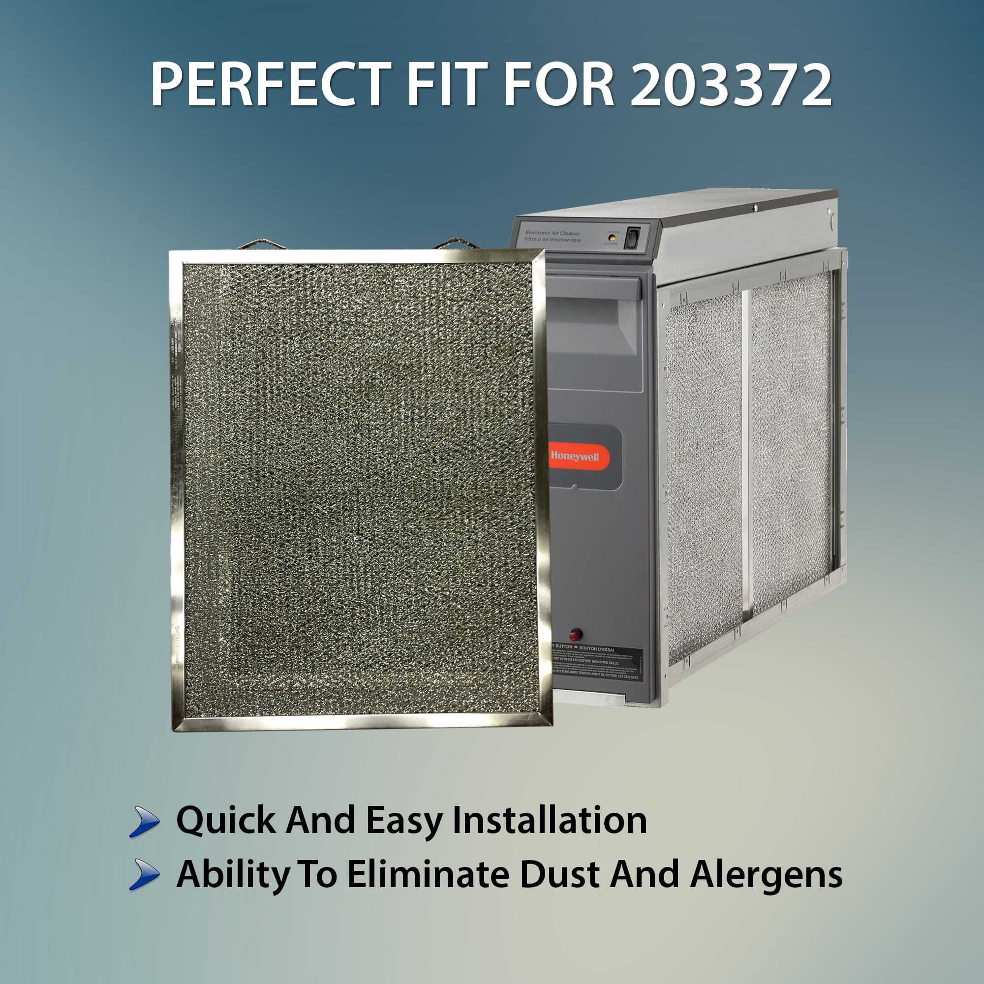 Perfect fit electronic air cleaner outlet