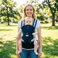 thumbnail image 3 of Baby Carrier for Newborn to Toddlers 0-48 Months (7-40 lbs) - Carrier with Ergonomic Support, Storage Pockets, and Sun Hood, 3 of 5