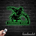 thumbnail image 4 of Handmadetneonsign Ninja Metal Wall Art Light, Ninja Metal Sign Wall Decor, Ninja Metal Decor, 4 of 5