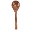 thumbnail image 4 of Wooden Spoon, Hand Made High Temperature Resistant Decoration Wooden Soup Spoon  for Kitchen, 4 of 7