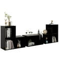 thumbnail image 6 of vidaXL TV Cabinet Set 6 Piece TV HiFi Unit Stereo Stand Chipboard Multi Colors, 6 of 25