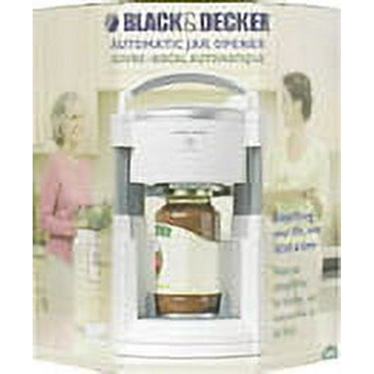 Black & Decker Home Lids Off Automatic Electric Jar Opener Plus