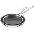 thumbnail image 2 of ZWILLING Peak 2-pc Stainless Steel Ceramic Nonstick Dual Performance Fry Pan Set, 2 of 5
