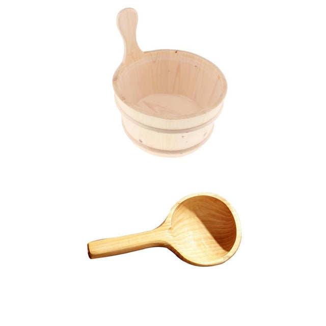 Cubo de Cubo de ,Cubo de de madera de de , Accesorios Baño Cascada, Cubo y Cedro, de cubo de SOLEDAD Cubo de sauna Cubo de sauna