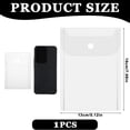 thumbnail image 3 of Transparent File Folders,Important Legal Document Envelopes,Plastic Envelopes,Waterproof,Document Poly Envelope with Snap Button Closure,Envelopes Document Envelopes for Home Organizing,Letter Size, 3 of 7