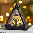 thumbnail image 2 of Halloween Decorations Indoor, Halloween Figurine, Halloween Night Light Lantern Spooky Tabletop Decor Lamp Mini Ghostly Nightlight Gift Halloween Lamp, 2 of 5