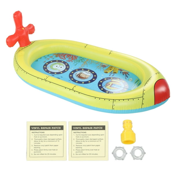 Inflatable Sprinkler Pool PVC Kids Cute Water Spray Pad Splashing