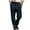 ZA-Navy, variante sur cllios Pantalon en Coton et Lin pour Hommes, devant Plissé, Pantalon à Jambe Droite, Pantalon de Complet, Couleur Unie, Pantalon de Bureau, Pantalon Léger en Lin