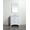White, variant on Eviva New York 30" White Bathroom Vanity, with White Marble Carrera Counter-Top