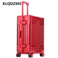 thumbnail image 4 of KLQDZMS maleta de viaje cubierta de carrito de aleación de aluminio y magnesio caja de embarque para hombres 20 "24" 26 "29 pulgadas equipaje de cabina para mujeres, 4 of 4