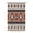 Brown, variant on Sheer Curtains 63 Inch Length, Beige Boho Semi Sheer Curtains Light Filtering Window Treatment, Vintage Ethnic Tribe Retro Abstract Art Privacy Voile Drapes for Living Room Bedroom 52x63 Inch