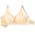thumbnail image 4 of Clearance Sale 2025 Bra Women Clearance Back Button Shaping Cup Adjustable Shoulder Strap Large Size Underwire Bra, 4 of 4