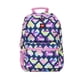 thumbnail image 2 of LEGO Iconic Prints Kids School Backpack Bookbag, for Travel, On-the-Go, Back to School, Boys and Girls, with Adjustable Padded Straps and Fun patterns, Neon Brick Hearts, 2 of 5