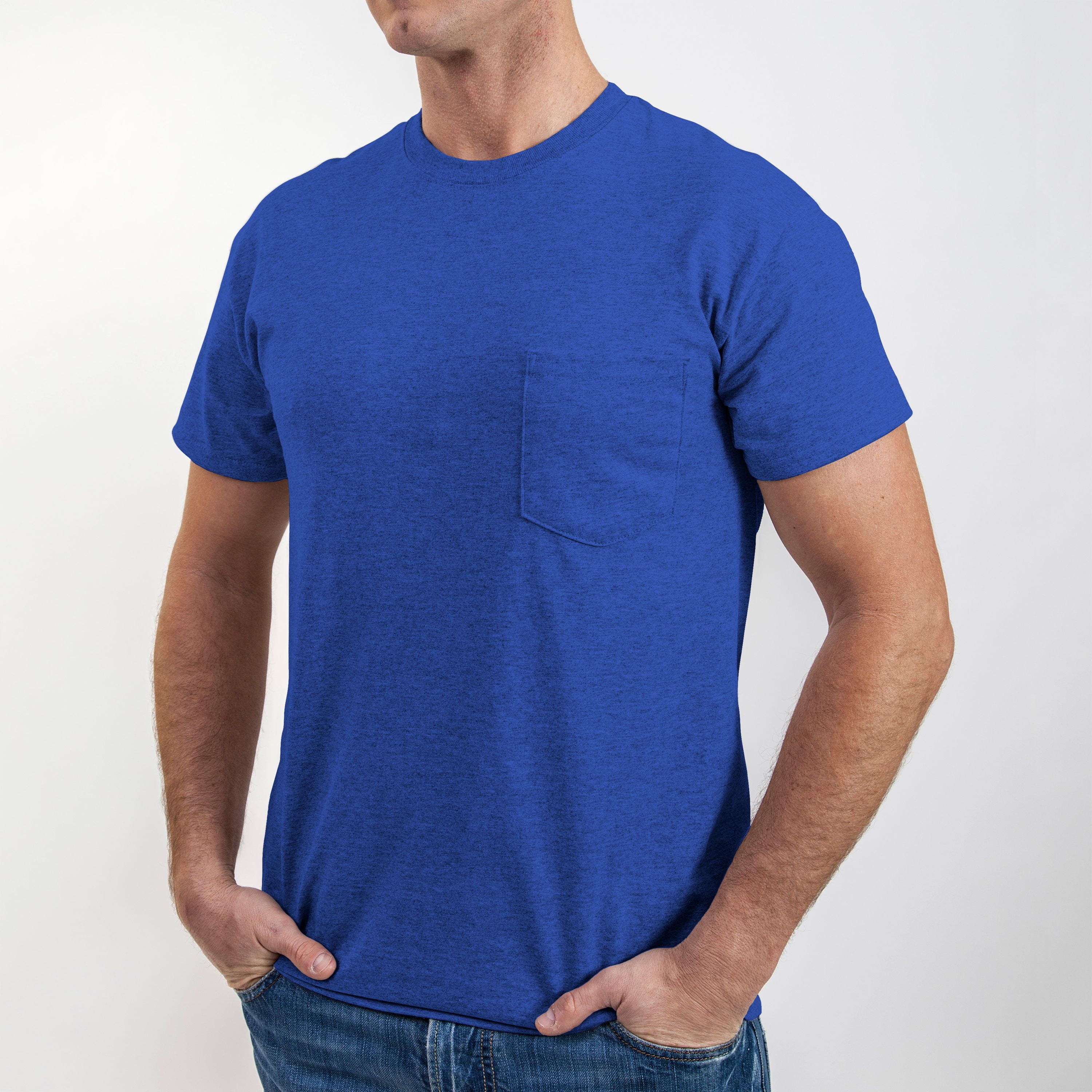 Mens 2pack Workwear Pocket Antique Royal TShirts