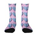 thumbnail image 2 of Valentine‘s Day Socks for Women, Cute Heart & Love Print Crew Socks, Gift for Girlfriend, Wife, Galentine’s Day & February 14th H 1pcs, 2 of 6