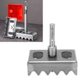 thumbnail image 1 of Cortador De Orificios Para Caja De Enchufes, Cortador De Ranura Rectangular De Eliminación Rápida De Virutas Apto Para Martillo Eléctrico Para Pared De Ladrillo Para Caja, 1 of 7
