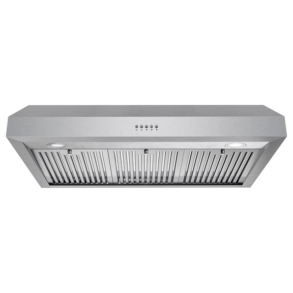 36 in. Haven Collection Ducted Under Cabinet Range Hood in Stainless Steel