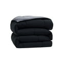 thumbnail image 2 of LammaLoe Full Comforter, Quilted Down Alternative Comforter, All Season Duvet Insert Black/Gray, 2 of 8
