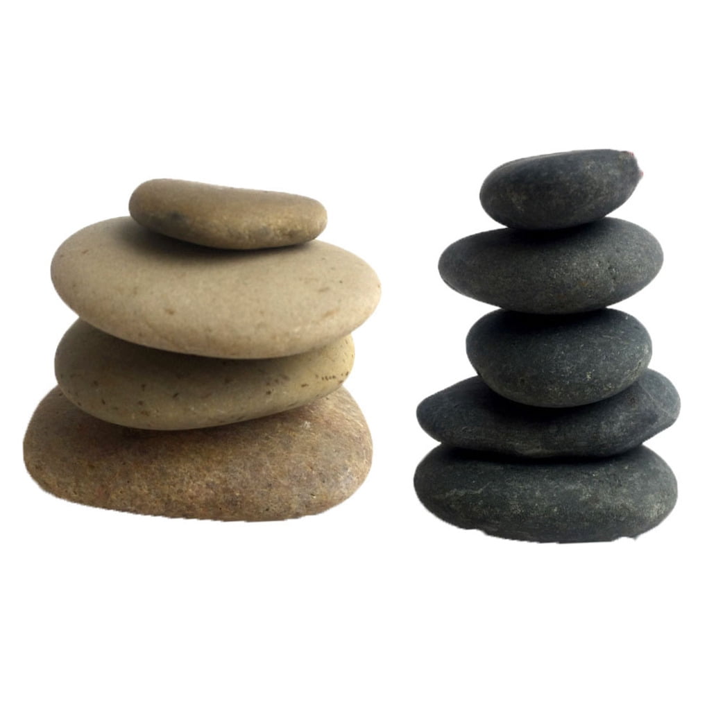 WHAMVOX  10 PCS Stones for Painting Drawing Painted Craft Rocks Decorative Child