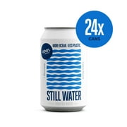 Open Water | Still Canned Water with Electrolytes in 12-oz Aluminum Cans (2 Cases, 24 cans - Still) | BPA-free and Eco friendly