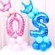 thumbnail image 2 of unbranded Conjunto De Globos De Aluminio Azul Con Y Accesorios Para Eventos, 2 of 8